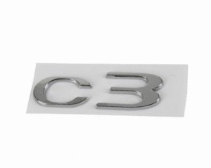Emblem bak 9800742980 Citroen C3 Original