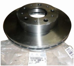Bromsskiva fram 1612435380 Citroen Jumper III Peugeot Boxer III Original