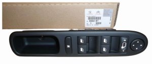 Knapp för att höja/sänka fönsterrutan 6554.KT 6554KT Peugeot 307 Original
