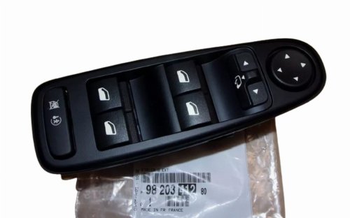 Modul för vänster bakre dörrhandtag Peugeot 3008 II 9820341280 Ny originaldel