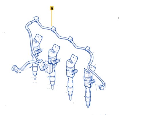 Bränsleslang Trafic Master 2.5DCI 1751100Q0E