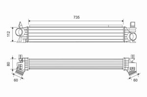 Intercooler 1613994180 Citroen Jumper 15- 2.0-2.2BLUEHDI Original Ny