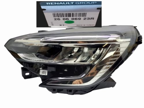 Reflektor vänster 260606923R Renault Clio V Original Ny