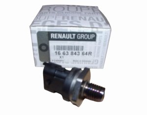 Bränsletrycksensor 1.9DCI 166384364R Ny OE Renault Megane 3