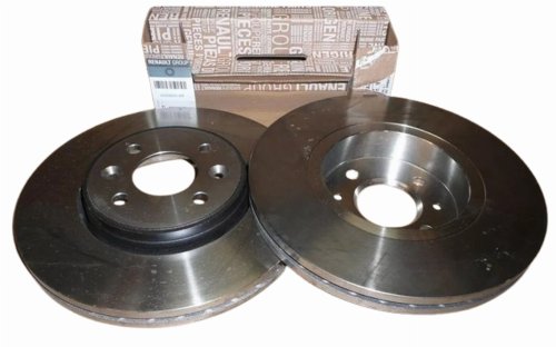 Bromsskivor fram 402069518R Renault Dacia Original Ny