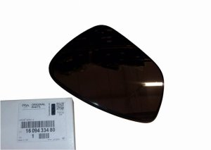 Spegelinsats vänster 1609433480 Citroen C3 Aircross Original Ny