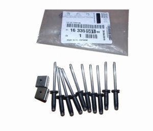 Stötfångarfästesats 1633559180 Bak Citroen Berlingo III Original Ny