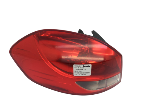 Bakre vänster bromslampa 8200586843 Renault Clio 3 Kombi