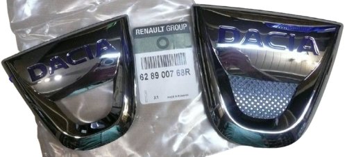 Emblem 628900768R Fram+Bak Duster Lodgy Original