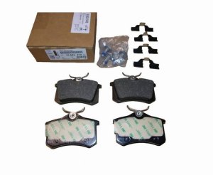 Bromsbelägg bak 1668247480 Citroen Peugeot Original Nya
