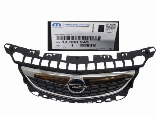 Dekorationsdel med logo och lister 13300945 Opel Astra Original Ny