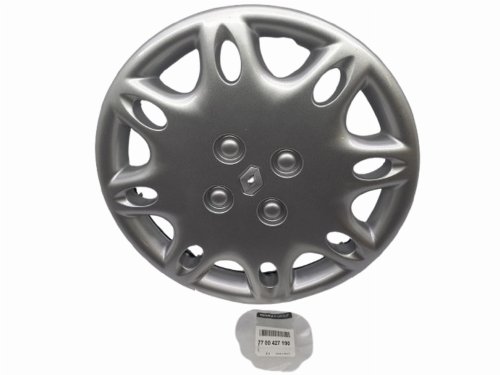 Hjulkapsel 14 tum 7700427190 Ny OE Renault Clio II
