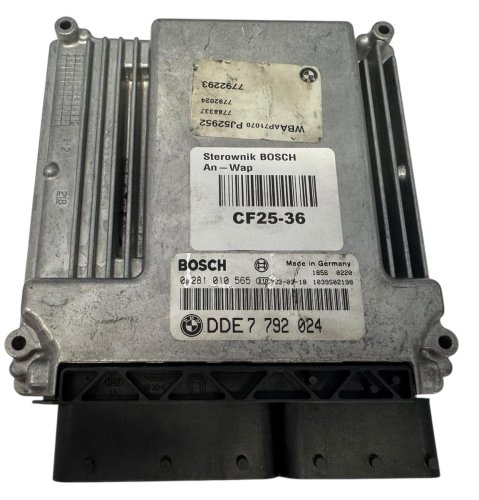 ECU-styrenhet Bosch DDE7792024 0281010565 2198 BMW