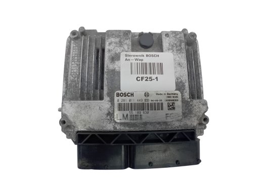 ECU-styrenhet 0281011449 55189630 LM Opel