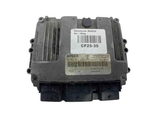 ECU-styrenhet 8200263396 8200300537 0281011389 Renault