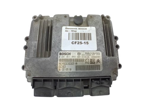 ECU-styrenhet 0281011089  9647785580  9653202580 Bosch