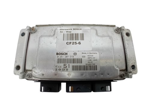 ECU-styrenhet 0261207318  9643897580  9653492680 Bosch PSA