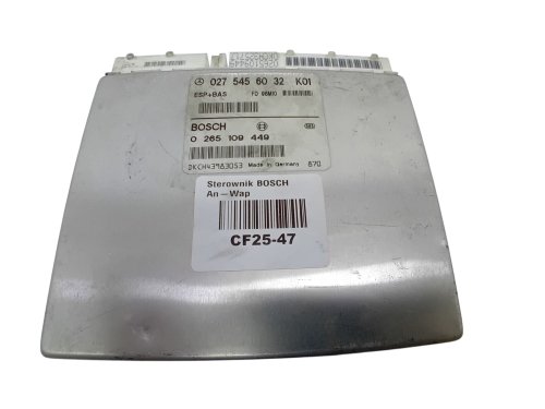ESP-styrenhet 0275456032 0265109449 Bosch  Mercedes