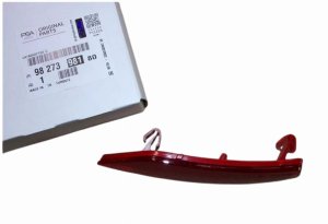 Stötfångarreflektor 9827398180 Vänster Peugeot 208 Original Ny