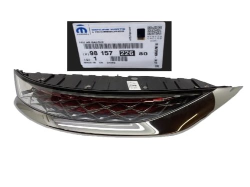 Vänster bakre lampa 9815722680 Citroen DS7 Crossback Original Ny