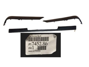 Bakre stötfångarlist 745286 7452.86 Peugeot 406 Original Ny