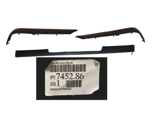 Bakre stötfångarlist 745286 7452.86 Peugeot 406 Original Ny