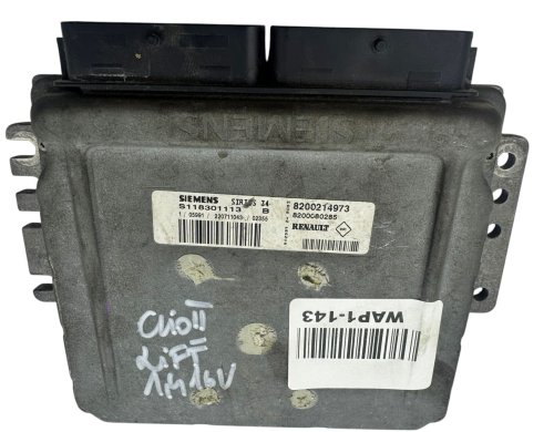 Styrenhet  ECU 8200214973 S118301113 Renault Siemens