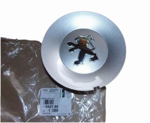 Hjulkapsel till aluminiumfälg 542144 5421.44 Peugeot 807 Original Ny