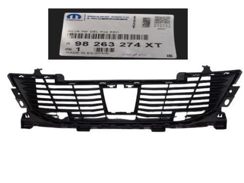 Stötfångargaller fram 98263274XT Peugeot 2008 II Original Ny