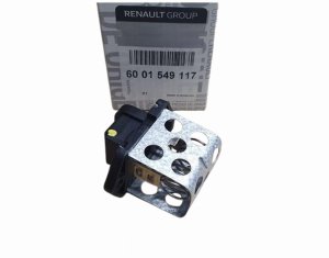 Motstånd till fläkt 6001549117 Renault Dacia Original Ny
