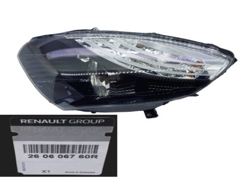 Reflektor vänster 260606760R Ny OE Renault Scenic III