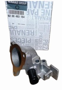 Termostatens hölje 8200493154 Dacia Logan  1.4/1.6 MPI Original Ny