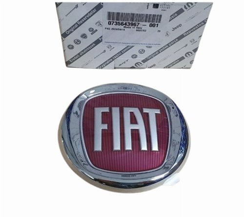 Emblem bak 735643967 Fiat Fullback Original Ny