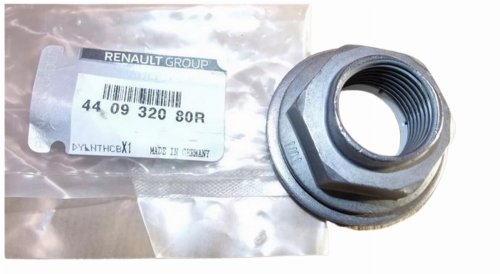 Hjulnavmutter 440932080R Renault Arkana/Megane IV Dacia Duster II Original Ny
