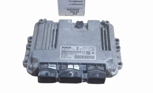 Motorcomputer 1942.80 194280 Peugeot 206 1.4HDI Original Ny
