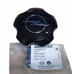 Hjulkapsel till 17'' aluminiumfälg 13305175 Opel Corsa D Original Ny