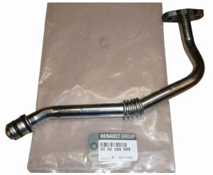 Oljeledning 1,9DCI 8200389509 Ny OE Renault
