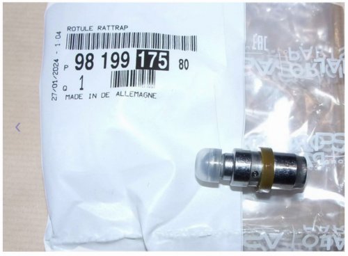 Ventilstöter 9819917580 Citroen Peugeot 1.5 BLUEHDI 16V Original