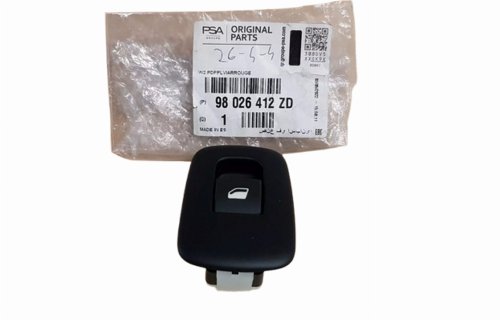 Knapp för att höja/sänka fönsterrutan 98026412ZD Peugeot 508 II Original Ny