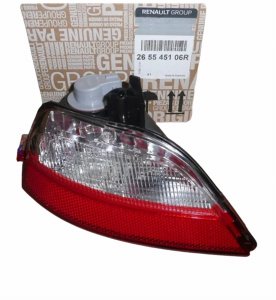 Backlampa höger 265545106R Dacia Duster 17- Original Ny