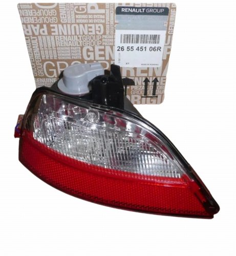 Backlampa höger 265545106R Dacia Duster 17- Original Ny
