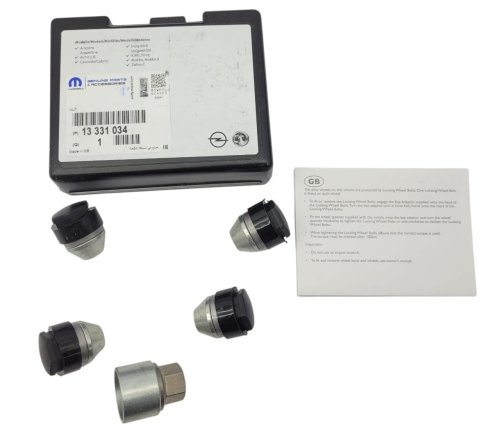 Hjulmuttrar 13331034 Opel Original Ny