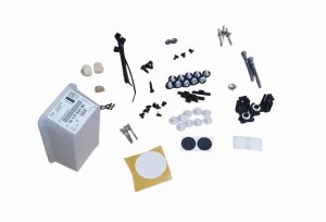 Dörrklämmor Fram 1613182180 Set Peugeot Partner II Original Ny
