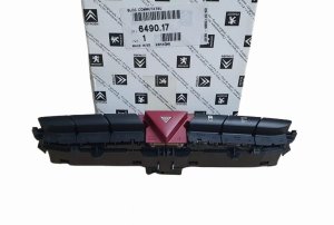 Varningsblinkerswitch 649017 6490.17 Peugeot 308 Original Ny
