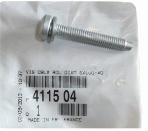 Skruv till golvplatta 411504 4115.04 Citroen Jumpy III Original Ny