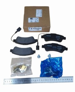 Bromsbelägg bak 1696258680 Citroen Jumper III Peugeot Boxer III Original Ny