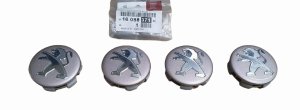 Hjulkapsel till aluminiumfälg 1608837180 Peugeot 107/2008/3008/308/5008/RCZ Original Ny