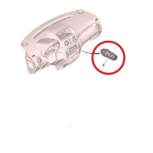 Luftflödestemperaturgivare C8 807 307  6445HT