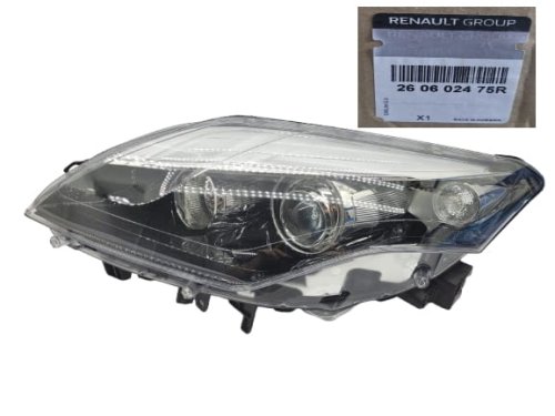 Reflektor vänster 260602475R OE Renault Laguna 3