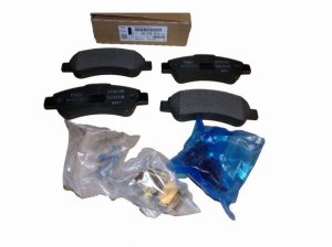 Bromsbelägg bak 1673603380 Citroen Jumper Peugeot Boxer 06> Original Ny